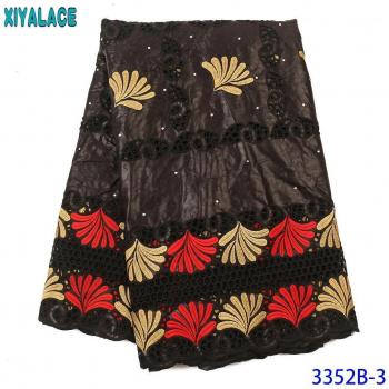 Tissu Bazin Richie – Robe Femme Africienne Brodée KS3352B