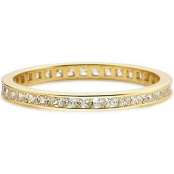 Bruno Banani 925 Silber‑Fingerring Regenbogen‑Design, Zirkonia‑Accent
