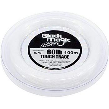 Black Magic Tough Trace 100M Clear 0.700mm Unisex Monofilament