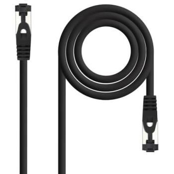 Cable Nanobit 10‑20‑2005‑BK — Cat 8.1 SSTP 5 m Negro