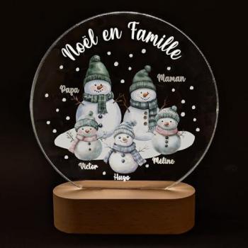 Lampe LED de Noël