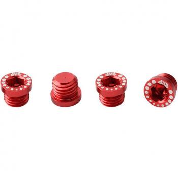Kit de Tornillos de Freno en V para Bicicleta de Montaña, 4 Piezas, M10 x 1.25