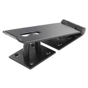 Securit SafeGrip Hasp & Staple Black