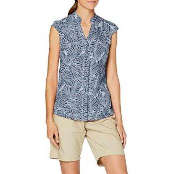 Kolumbien Damen T-Shirt “Saturday Trail Cap” – Blau Dusk Print – M
