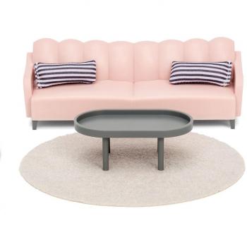 Micki Lundby Wohnzimmer‑Set: Puppenhausmöbel, 5‑teilig