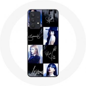 Custodia protettiva per Samsung Galaxy A13 5G Blackpink Foto Jennie Jisoo Lisa Rose