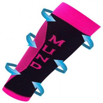 Chaussettes Mund Socks Long Distance Calf, couleur Black, taille 33 cm