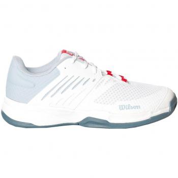 Devo Wilson Zapatillas Mujer Tierra Batida Blanco y Azul