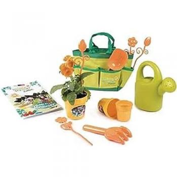 Sac de Jardinage en Tissu Silence ça Pousse avec Accessoires et Livret Explicatif