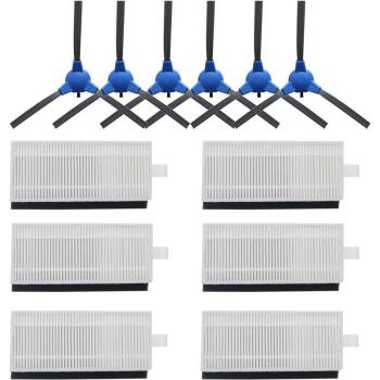 Cecotec Conga Excellence 1090 Vacuum Cleaner Side Brush and HEPA Filter Mop Cloth Replacement