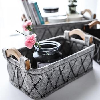 Felt Folding Storage Box