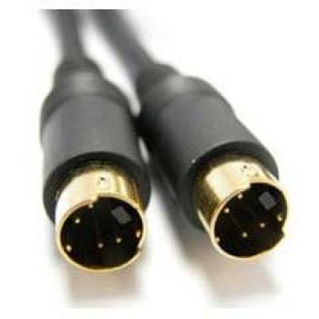 S‑Video Gold Mini‑DIN 2‑Metre Kenable SVHS Cable