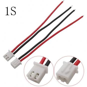 Conector Balanceador JST XH 22AWG 1S 2S – Cable Silicona 10‑20 CM, 10 Paquetes