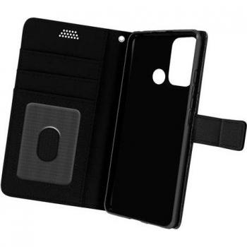 Étui Moto G60S Avizar – Granulation, Porte‑Cartes Noir