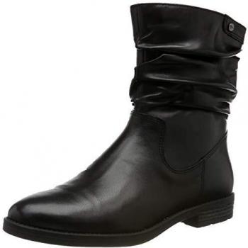 Tamaris Biker Boots for Women, Black, 4 UK (37 EU)