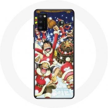 One Piece Christmas Day Anime Manga Phone Case for Samsung Galaxy A41