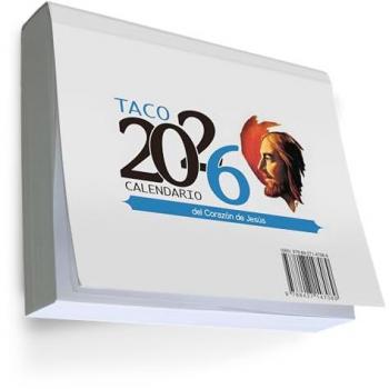 TACO 2026 CALENDARIO DEL CORAZON DE JESUS NOTAS CON IMAN