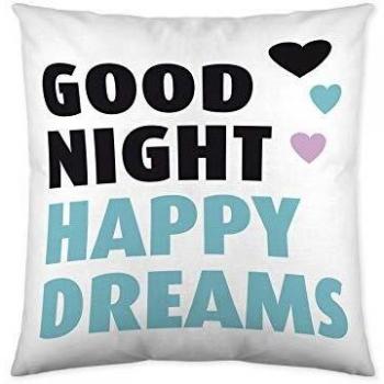 Housse de coussin Icehome S2800499 God Natt 60 x 60 cm