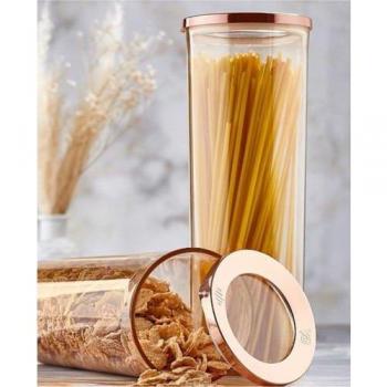 Conteneurs pour spaghetti Vip John 2x1750 ml cuivre transparent