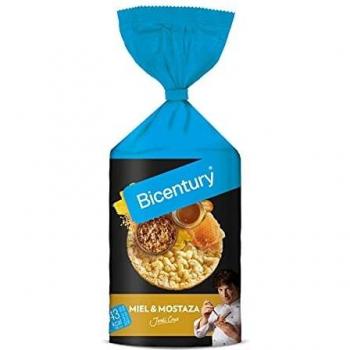 Bicentury tortitas miel mostaza 123,5gr
