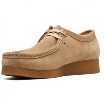 Clarks Halbschuhe WallabeeEvoSh 261747474 Natur