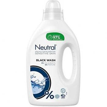 Flüssigwaschmittel Neutral Schwarz – 1000 ml