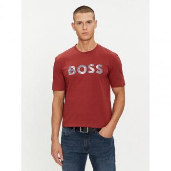 Rotes Boss T-Shirt Thompson 15 – Regular‑Fit – Code 50513382