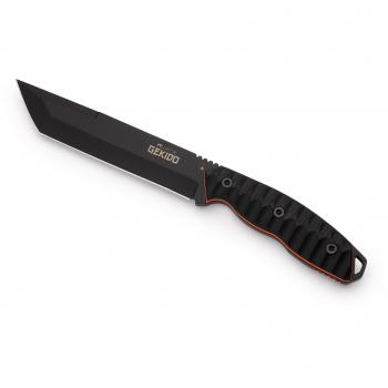 Faca Hydra com Cabo G10 Preto e Bainha Kydex