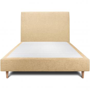 Sommeil de Plomb Grand 140x200 – Tête tapissée, sommier jaune