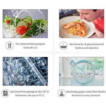 Nachfüllbare Plastikflaschen 250 ml, Set von 10 leeren Flaschen