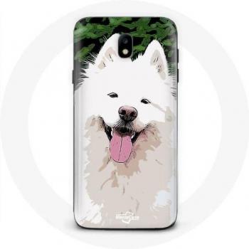 White Samoyed Dog Case for Samsung Galaxy S4