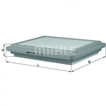 MAHLE LX 485 Luftreinigungsfilter