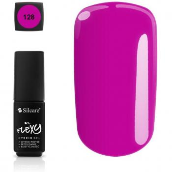 Gel Híbrido Flexy UV LED Silcare Soak Off 4.5 g, Color 128 – Roxie Cosmetics