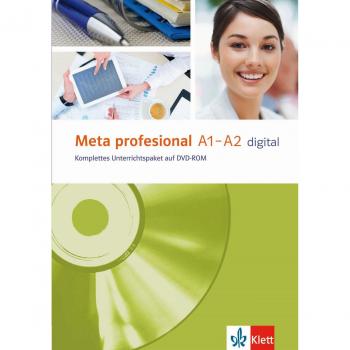 Meta profesional A1-A2 digital: Spanisch für den Beruf. DVD-ROM