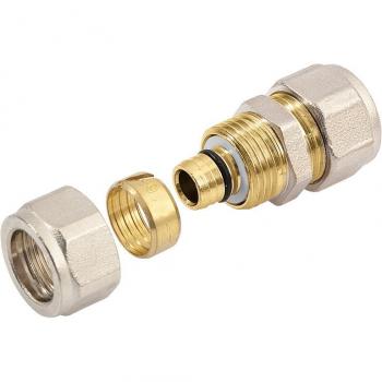 Aluminium Knel-Koppelstuk Bonfix 26×20 mm Rechte