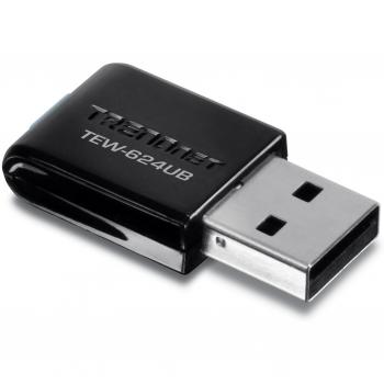 Dispositivo USB Wi‑Fi TRENDnet TEW‑624UB (N300)
