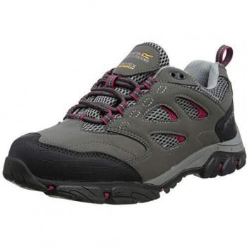 Regatta Holcombe IEP Low Waterproof Fabric Walking Shoes Grey Size UK 8