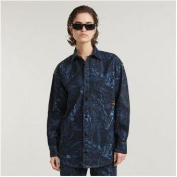 Female XS Overshirt – G-Star D24344-d317 Frozen Liquid Layers