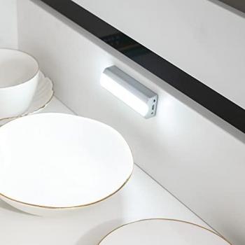 Luz LED recargable por USB Rigel para interiores de cajones, 1 W, aluminio pintado, plástico