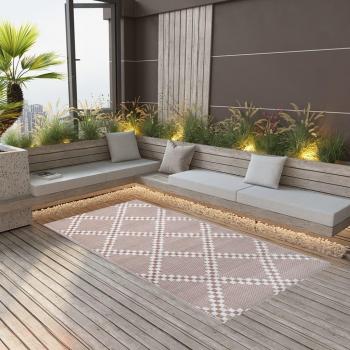Tappeto da Esterni Marrone 80x150 cm in pp Vidaxl 45741