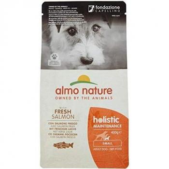 Almo Nature Holistic “Kleiner Hund” Lachs & Reis Trocken – 400 g