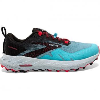 Brooks Cascadia 17 mujer en tonalidades bluefish y diva