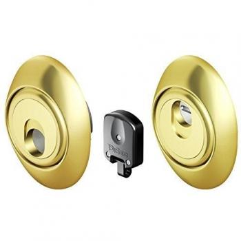 DEFENDER MAGNETICO PER SERRATURE 'MAG 3G 2ST' pvd ottone