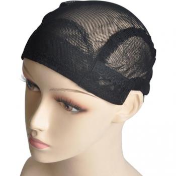 Ensemble de capuchons de perruque en Nylon noir