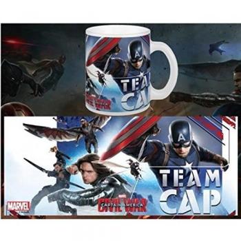 Tazza Marvel Capitano America CW Team Cap