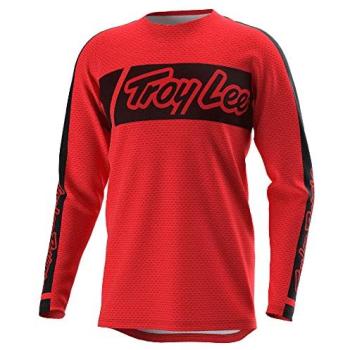 Troy Lee Designs Vox Red Motorcycle Racing Shirt