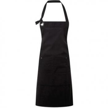 Tablier à poche unisexe en coton canvas, taille unique