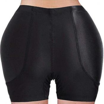 Faja de Cadera con Reloj de Arena Acolchado Negra X-Large