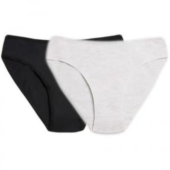 Bragas Juveniles Ysabel Mora Braga – Pack 2 (Negro-Gris)