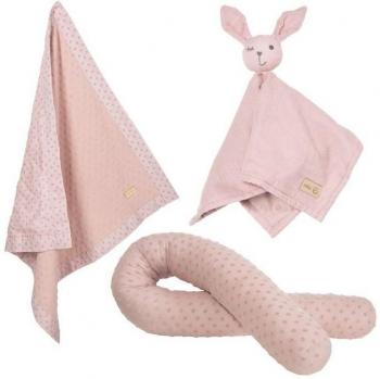 Doudou Bebè con Set Cuddle & Play Rosa
